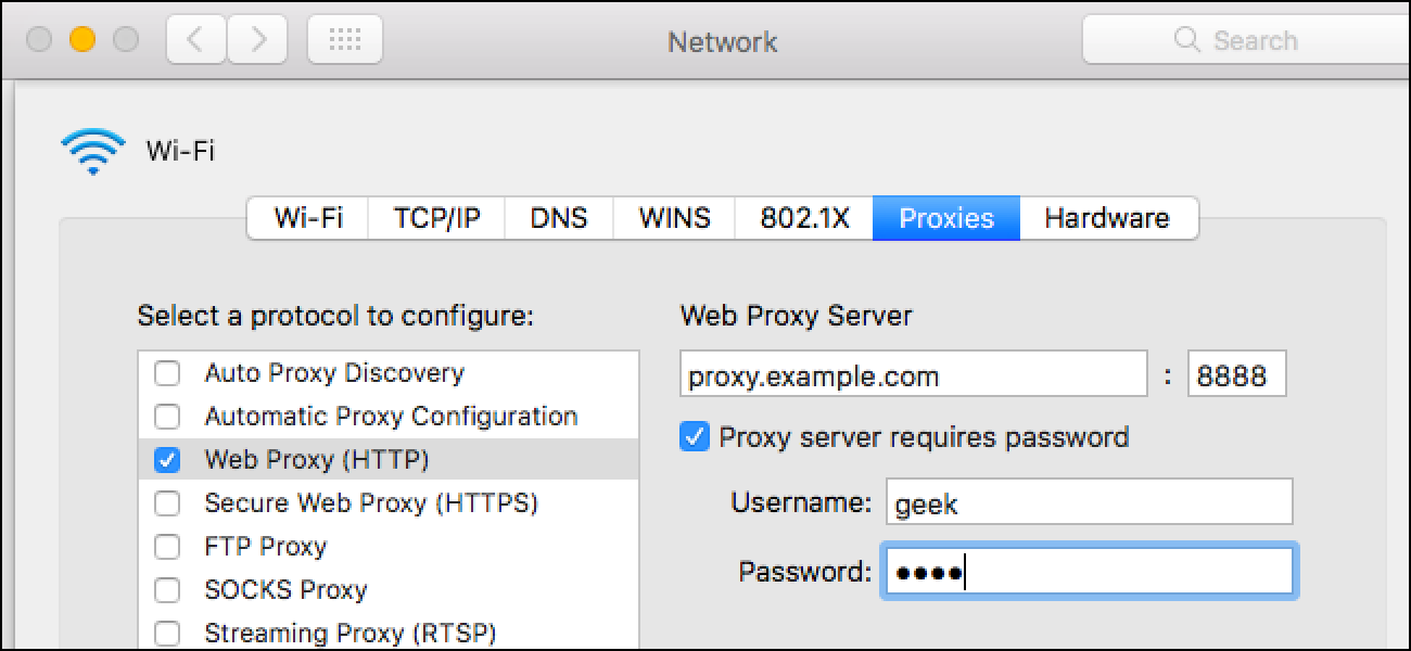 proxy server download mac